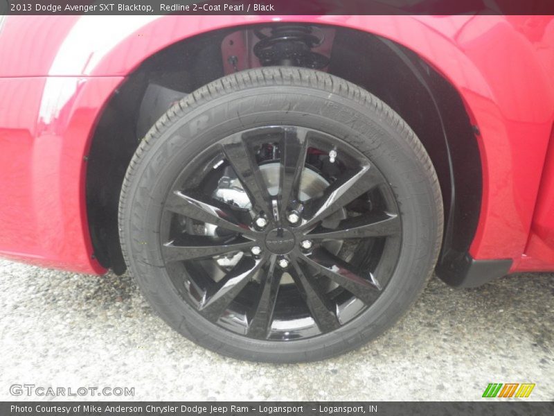 Redline 2-Coat Pearl / Black 2013 Dodge Avenger SXT Blacktop