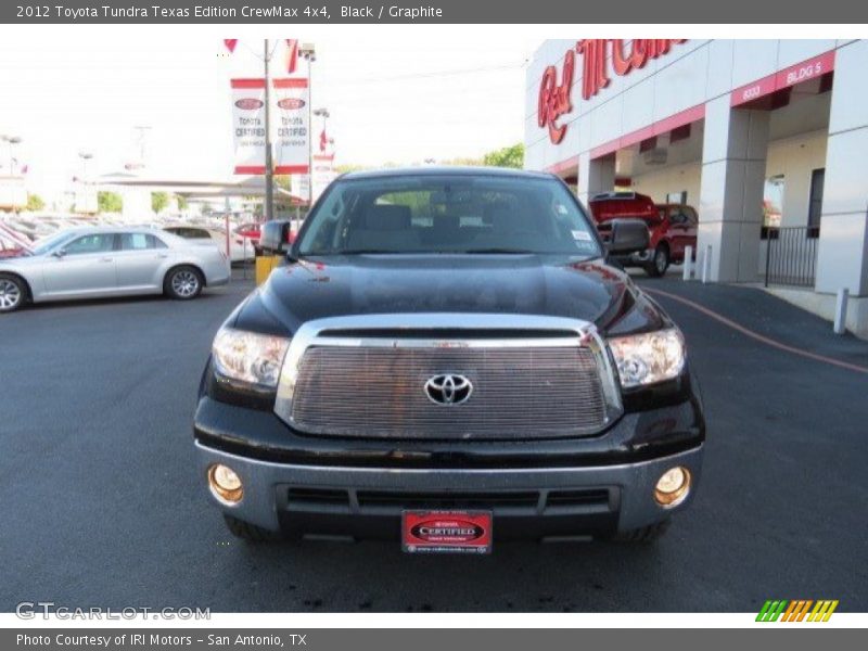 Black / Graphite 2012 Toyota Tundra Texas Edition CrewMax 4x4