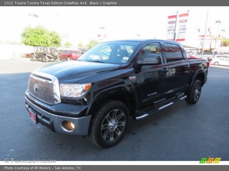 Black / Graphite 2012 Toyota Tundra Texas Edition CrewMax 4x4