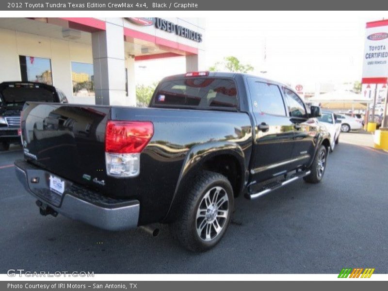 Black / Graphite 2012 Toyota Tundra Texas Edition CrewMax 4x4