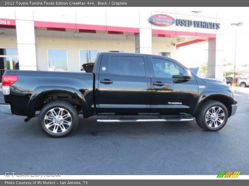 Black / Graphite 2012 Toyota Tundra Texas Edition CrewMax 4x4