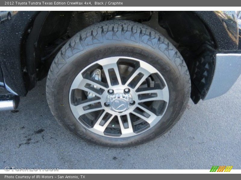 Black / Graphite 2012 Toyota Tundra Texas Edition CrewMax 4x4
