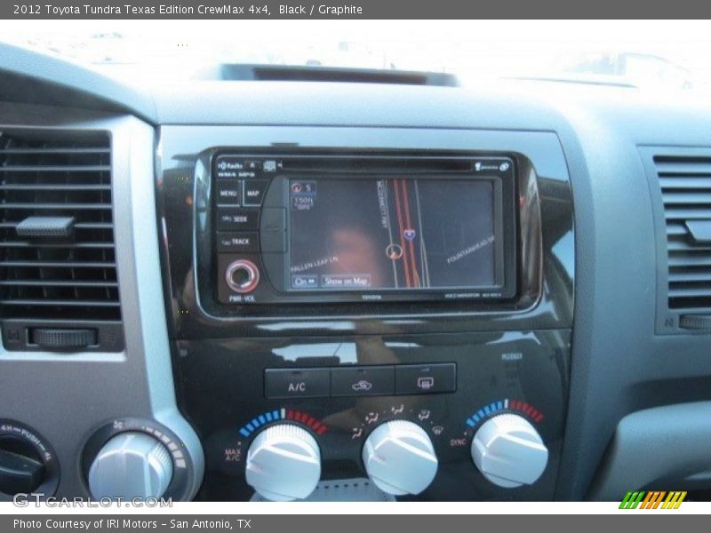 Black / Graphite 2012 Toyota Tundra Texas Edition CrewMax 4x4