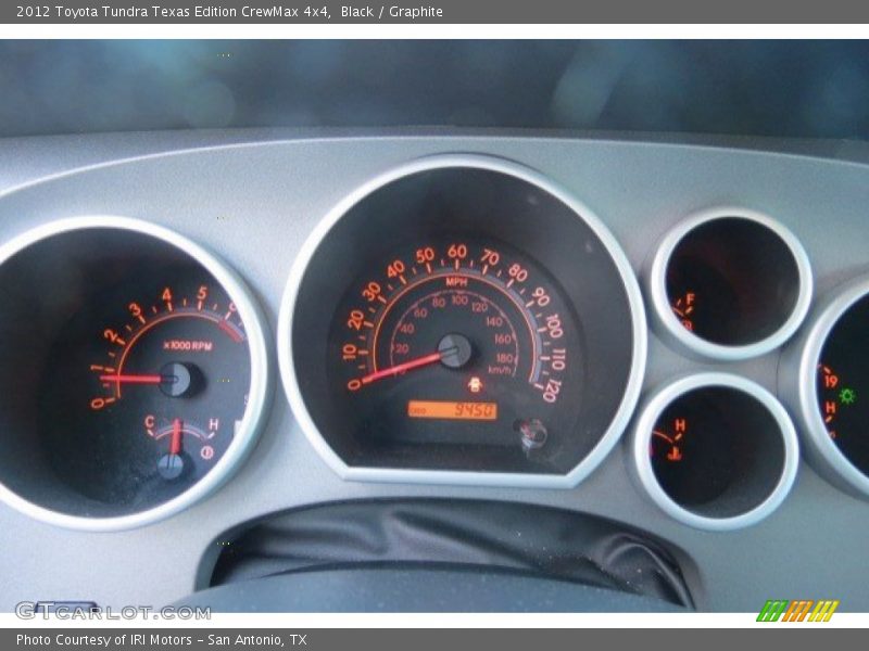 Black / Graphite 2012 Toyota Tundra Texas Edition CrewMax 4x4