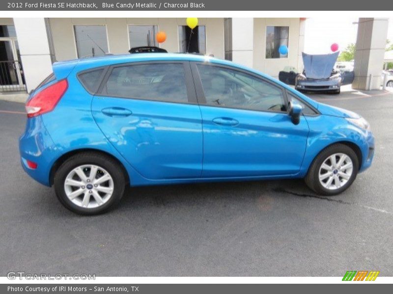 Blue Candy Metallic / Charcoal Black 2012 Ford Fiesta SE Hatchback