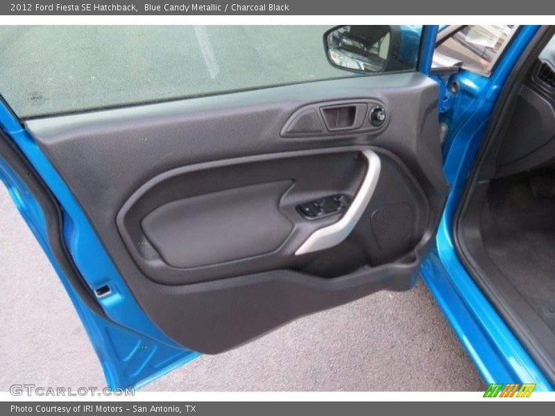 Blue Candy Metallic / Charcoal Black 2012 Ford Fiesta SE Hatchback