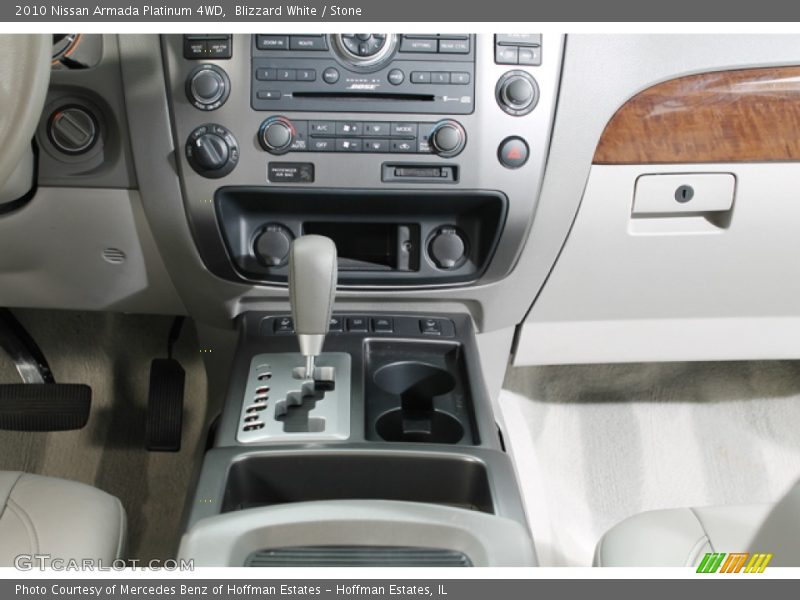 Blizzard White / Stone 2010 Nissan Armada Platinum 4WD