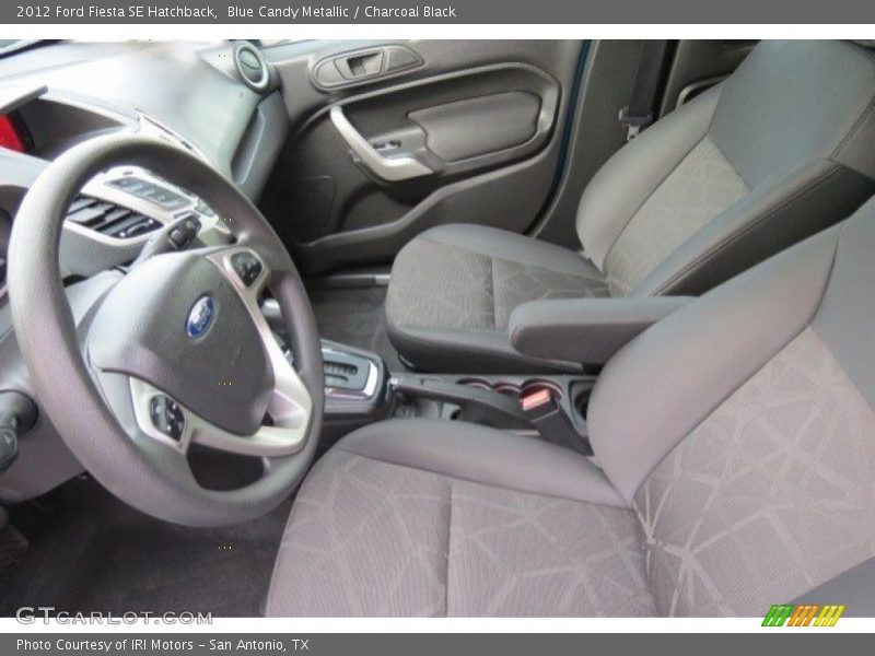 Blue Candy Metallic / Charcoal Black 2012 Ford Fiesta SE Hatchback