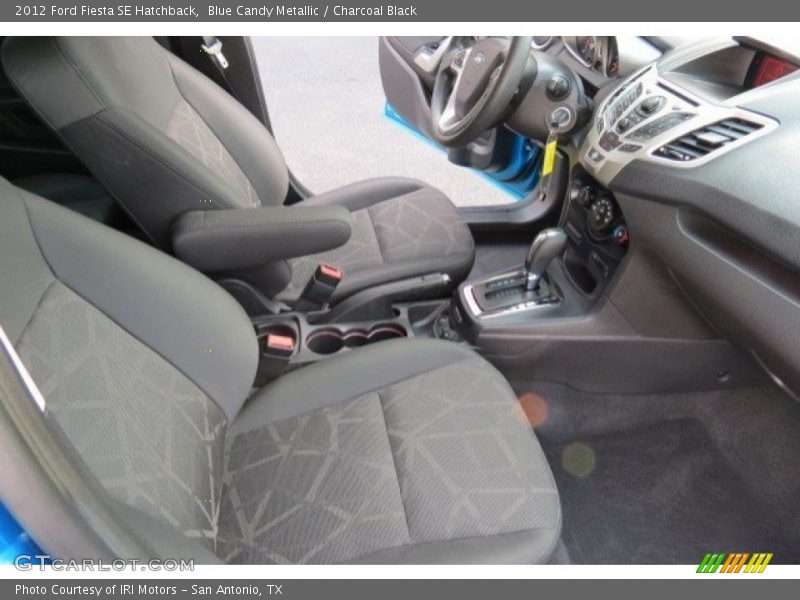 Blue Candy Metallic / Charcoal Black 2012 Ford Fiesta SE Hatchback