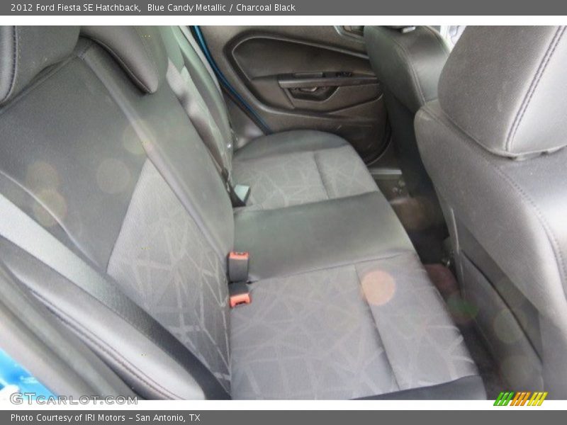 Blue Candy Metallic / Charcoal Black 2012 Ford Fiesta SE Hatchback