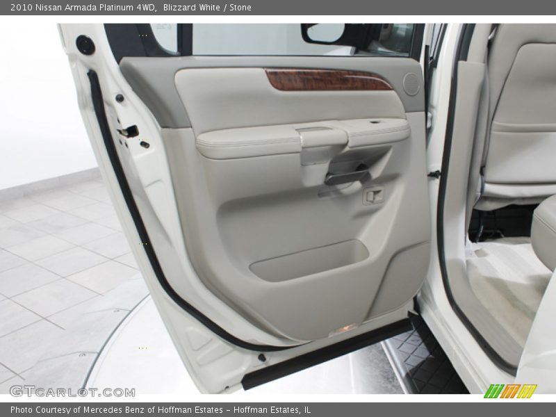 Blizzard White / Stone 2010 Nissan Armada Platinum 4WD