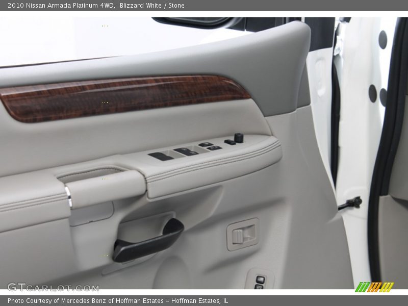 Blizzard White / Stone 2010 Nissan Armada Platinum 4WD
