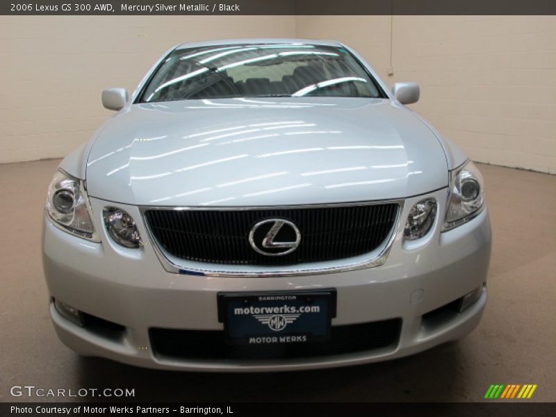 Mercury Silver Metallic / Black 2006 Lexus GS 300 AWD