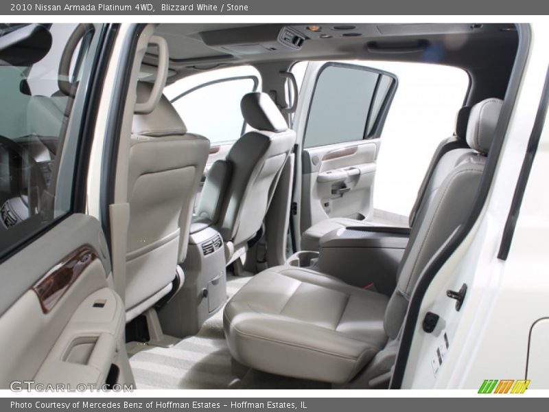 Blizzard White / Stone 2010 Nissan Armada Platinum 4WD