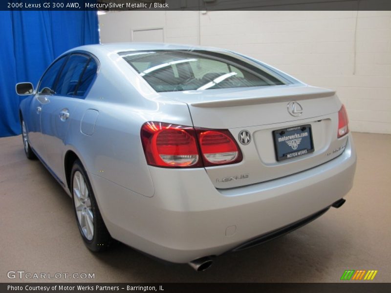 Mercury Silver Metallic / Black 2006 Lexus GS 300 AWD