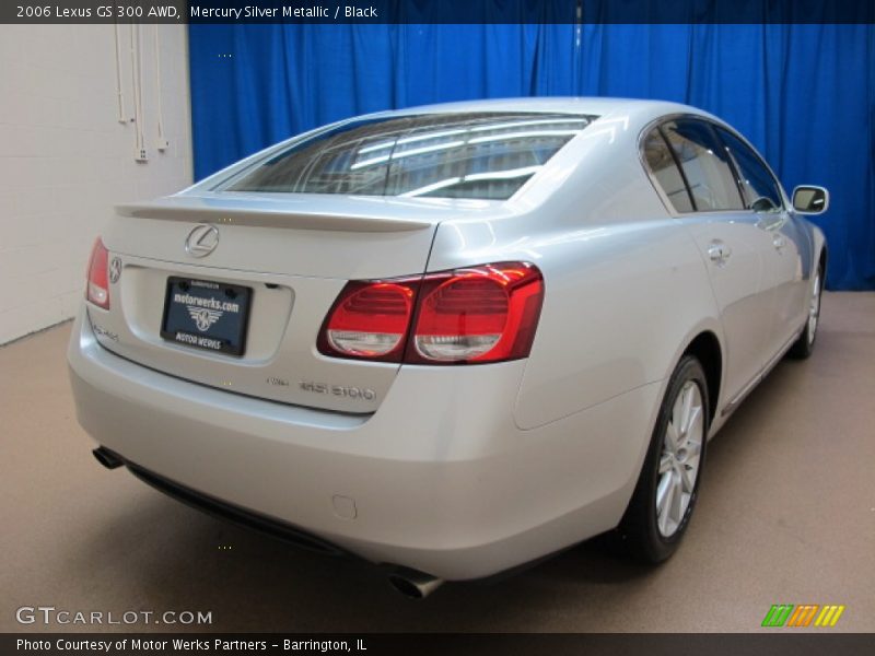 Mercury Silver Metallic / Black 2006 Lexus GS 300 AWD