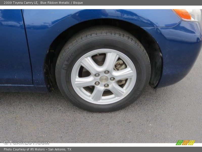 Blue Ribbon Metallic / Bisque 2009 Toyota Camry LE