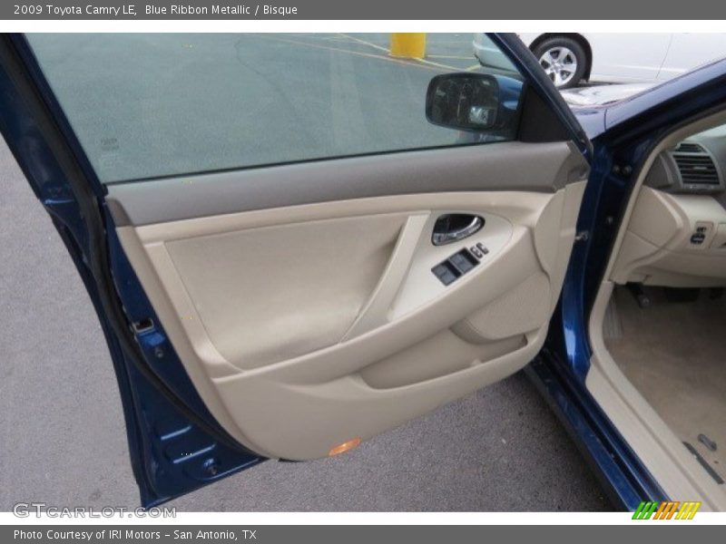 Blue Ribbon Metallic / Bisque 2009 Toyota Camry LE