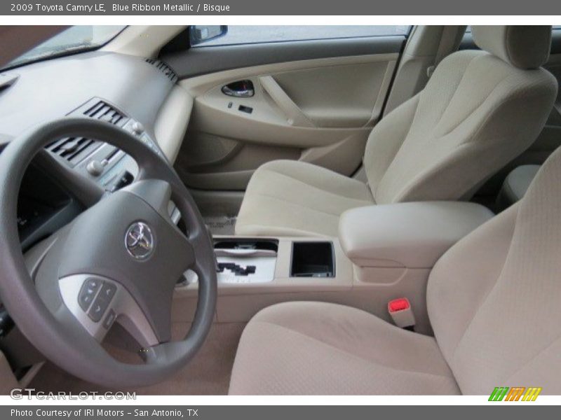 Blue Ribbon Metallic / Bisque 2009 Toyota Camry LE