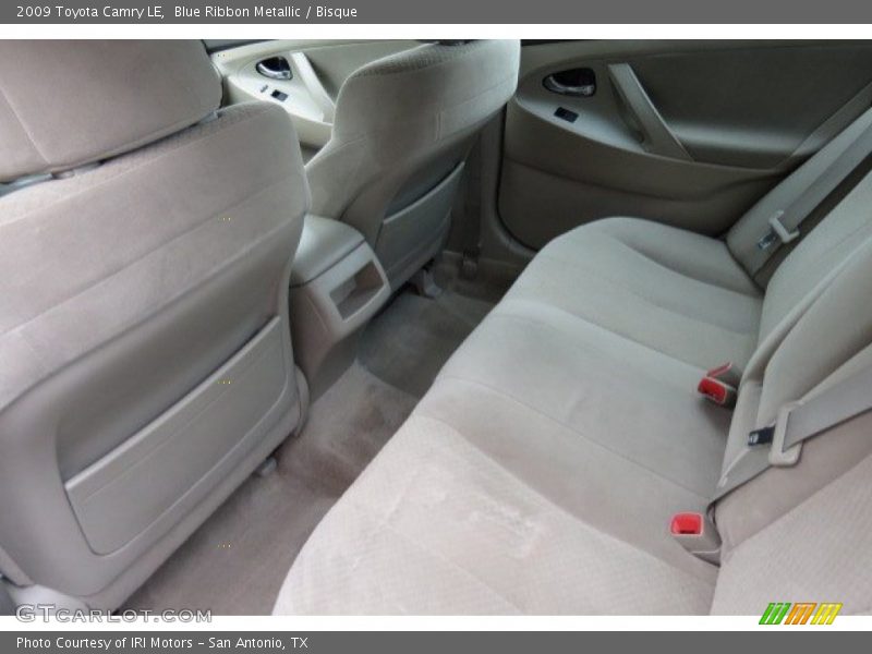 Blue Ribbon Metallic / Bisque 2009 Toyota Camry LE