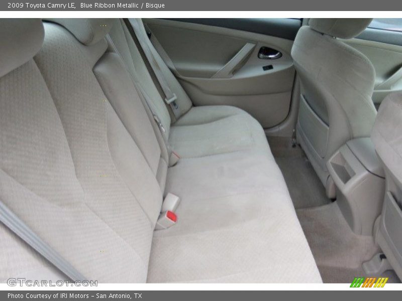 Blue Ribbon Metallic / Bisque 2009 Toyota Camry LE
