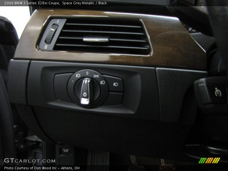 Space Grey Metallic / Black 2009 BMW 3 Series 328xi Coupe