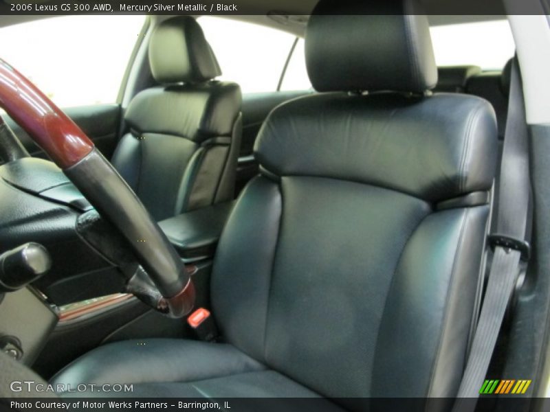 Mercury Silver Metallic / Black 2006 Lexus GS 300 AWD