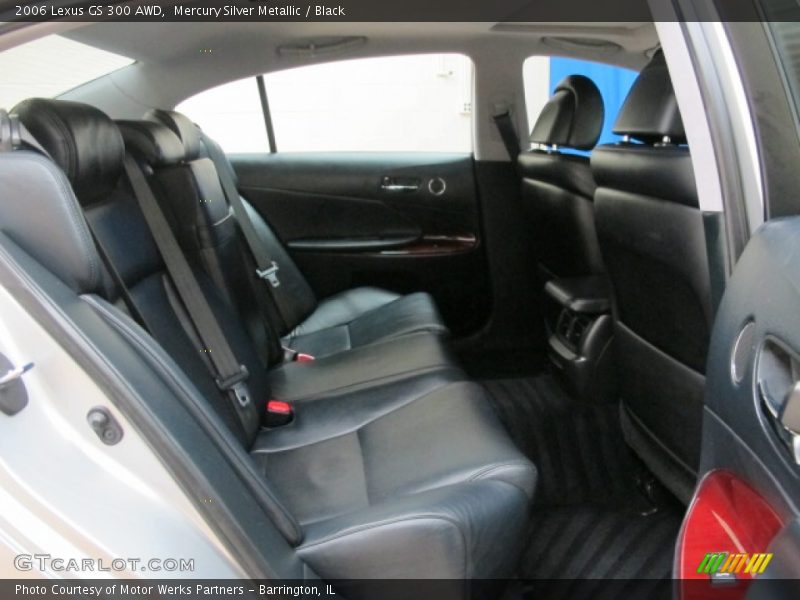 Mercury Silver Metallic / Black 2006 Lexus GS 300 AWD