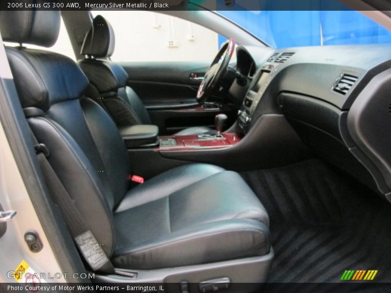 Mercury Silver Metallic / Black 2006 Lexus GS 300 AWD