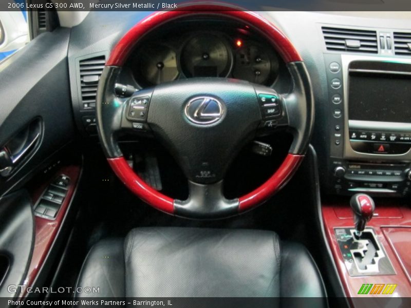 Mercury Silver Metallic / Black 2006 Lexus GS 300 AWD
