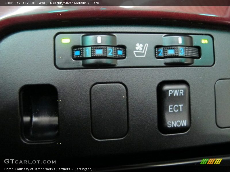 Mercury Silver Metallic / Black 2006 Lexus GS 300 AWD