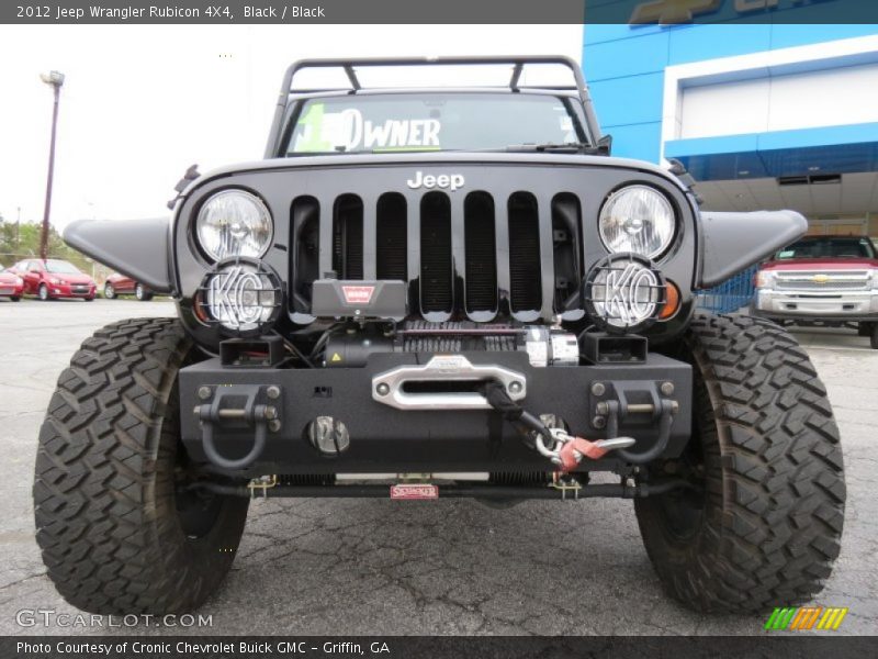 Black / Black 2012 Jeep Wrangler Rubicon 4X4
