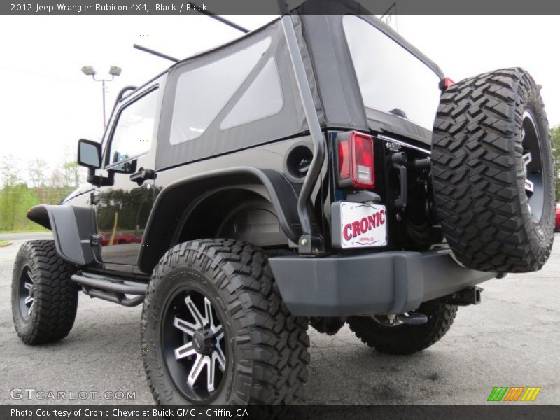 Black / Black 2012 Jeep Wrangler Rubicon 4X4