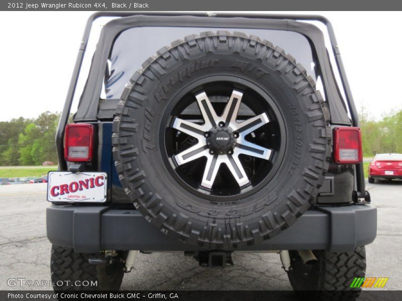 Black / Black 2012 Jeep Wrangler Rubicon 4X4
