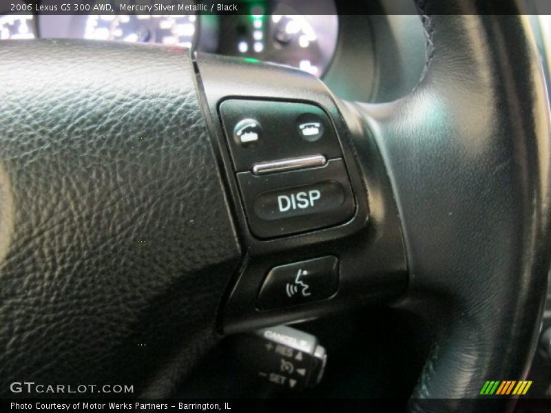 Mercury Silver Metallic / Black 2006 Lexus GS 300 AWD