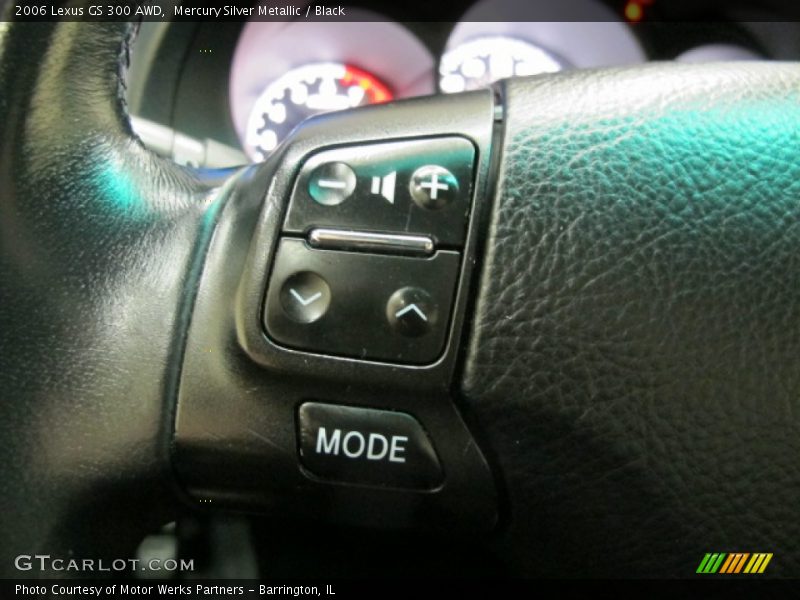 Mercury Silver Metallic / Black 2006 Lexus GS 300 AWD