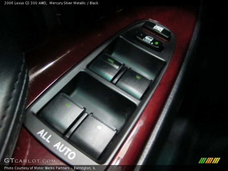 Mercury Silver Metallic / Black 2006 Lexus GS 300 AWD