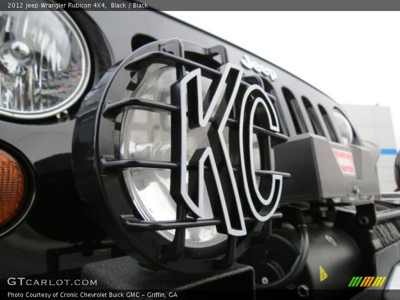 Black / Black 2012 Jeep Wrangler Rubicon 4X4