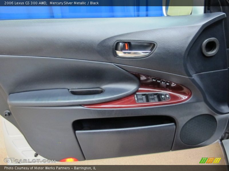 Mercury Silver Metallic / Black 2006 Lexus GS 300 AWD