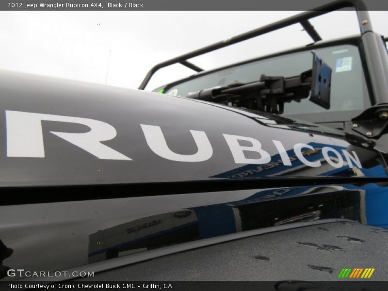 Black / Black 2012 Jeep Wrangler Rubicon 4X4