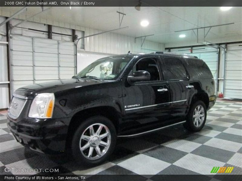 Onyx Black / Ebony 2008 GMC Yukon Denali AWD