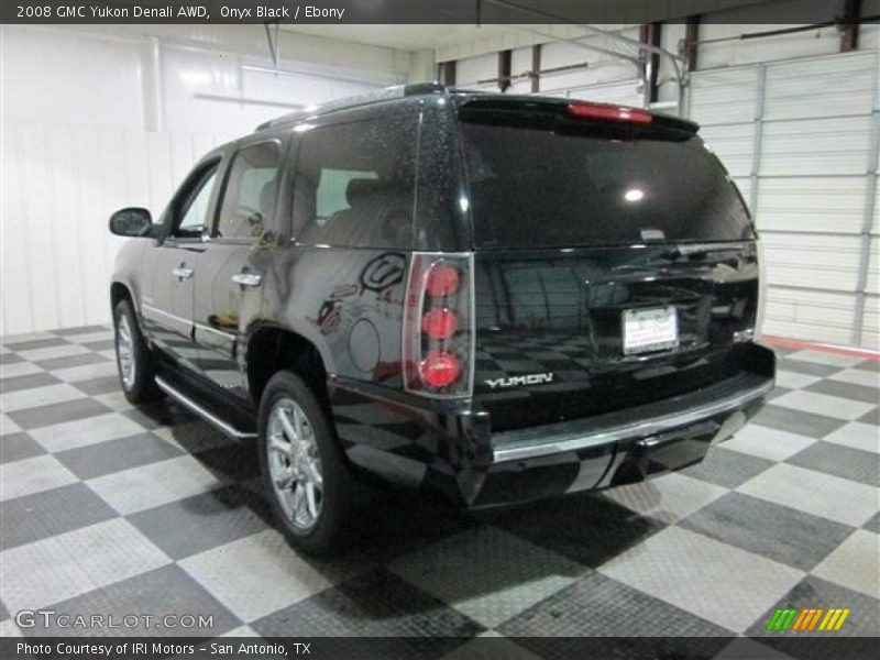 Onyx Black / Ebony 2008 GMC Yukon Denali AWD