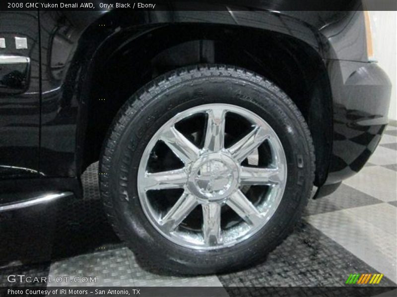 Onyx Black / Ebony 2008 GMC Yukon Denali AWD