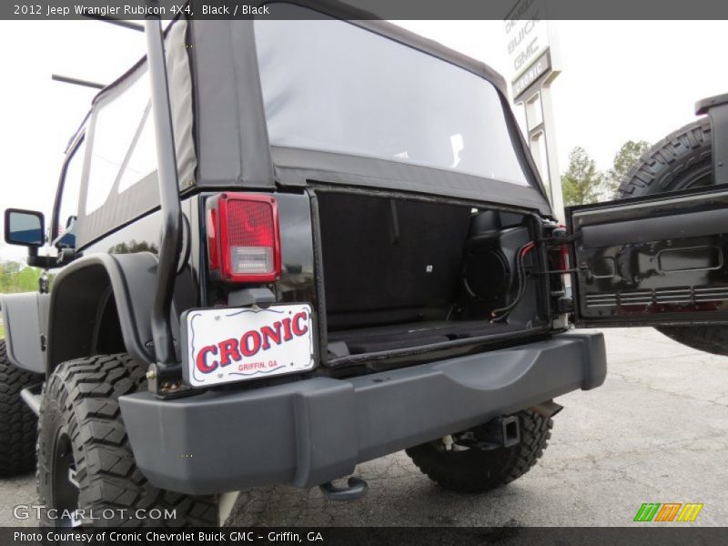 Black / Black 2012 Jeep Wrangler Rubicon 4X4
