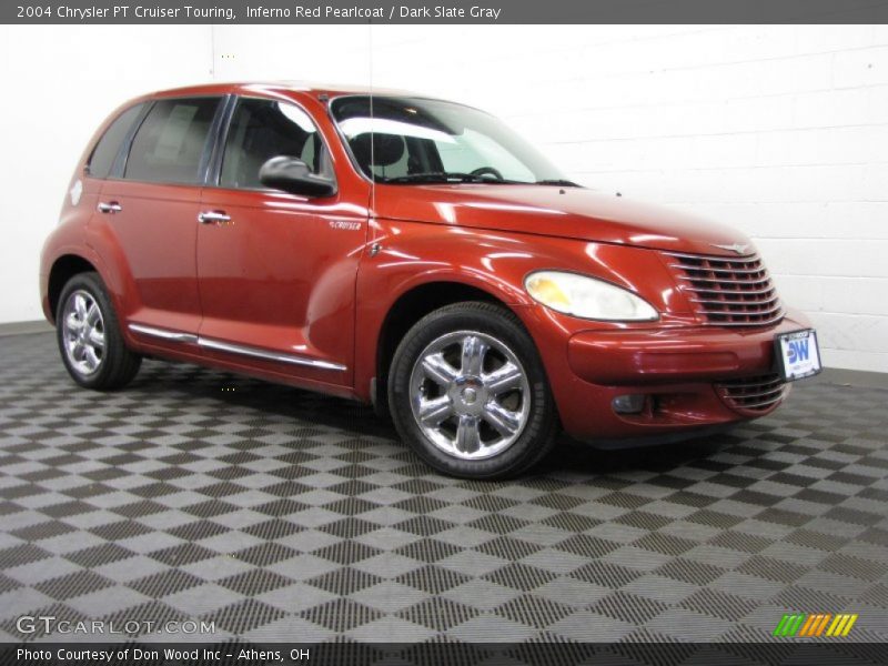 Inferno Red Pearlcoat / Dark Slate Gray 2004 Chrysler PT Cruiser Touring