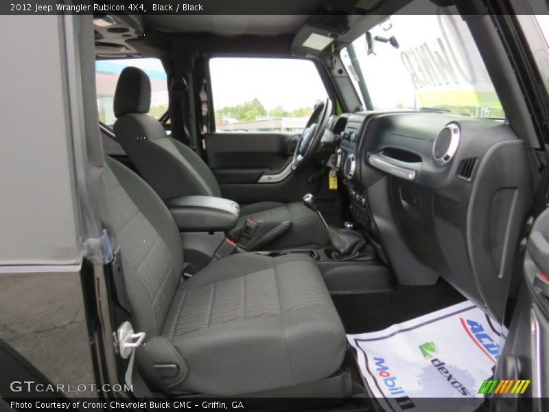 Black / Black 2012 Jeep Wrangler Rubicon 4X4