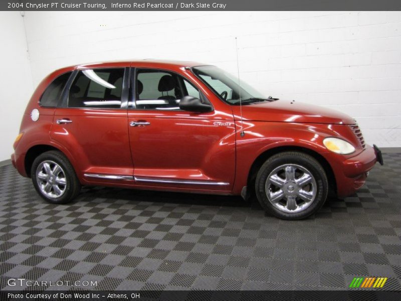 Inferno Red Pearlcoat / Dark Slate Gray 2004 Chrysler PT Cruiser Touring