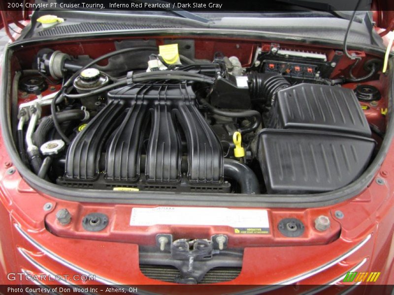 Inferno Red Pearlcoat / Dark Slate Gray 2004 Chrysler PT Cruiser Touring