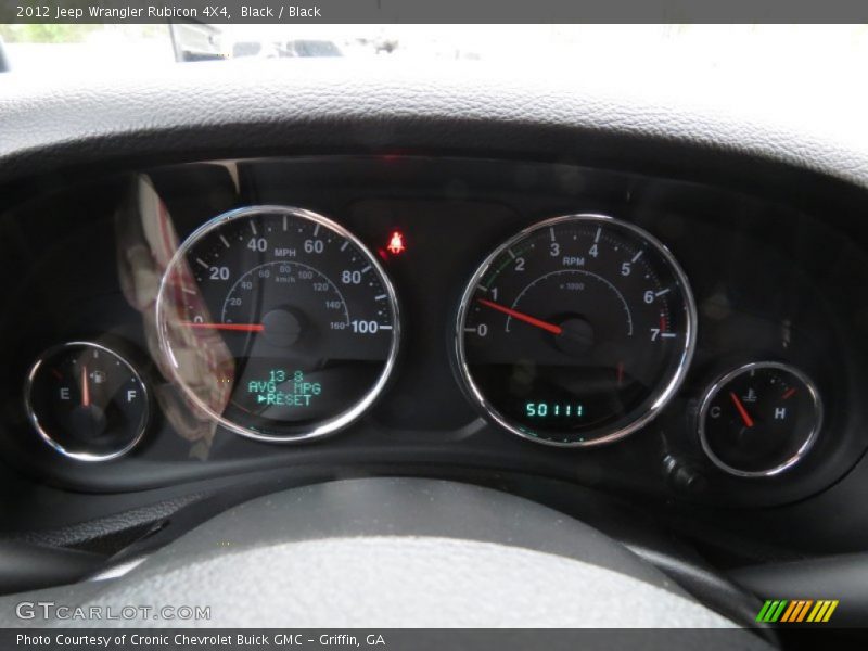  2012 Wrangler Rubicon 4X4 Rubicon 4X4 Gauges