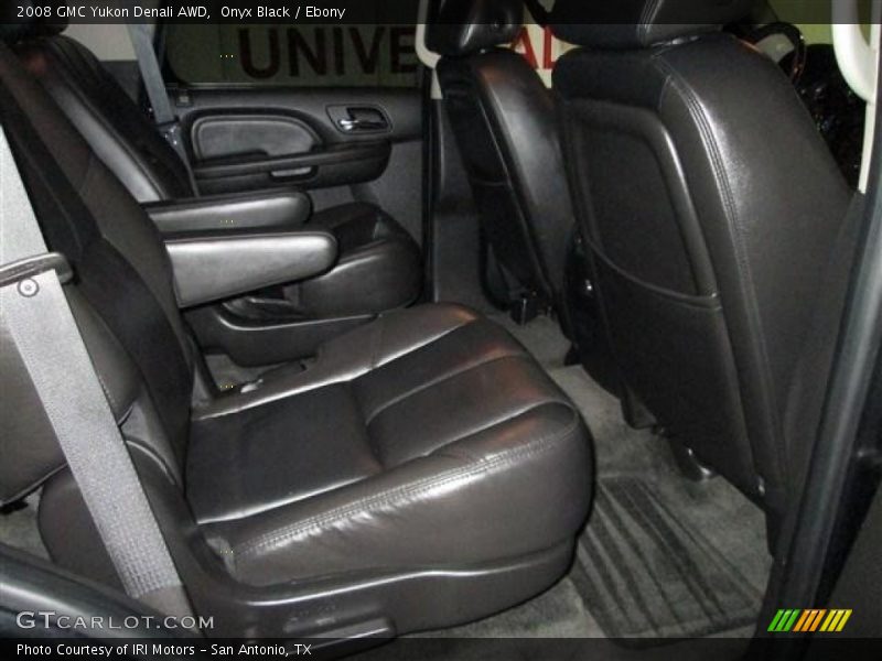 Onyx Black / Ebony 2008 GMC Yukon Denali AWD